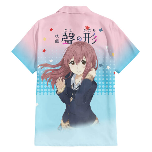 Chemise hawaïenne Nishimiya Shouko Silent Voice - Maison Otaku – Image 2