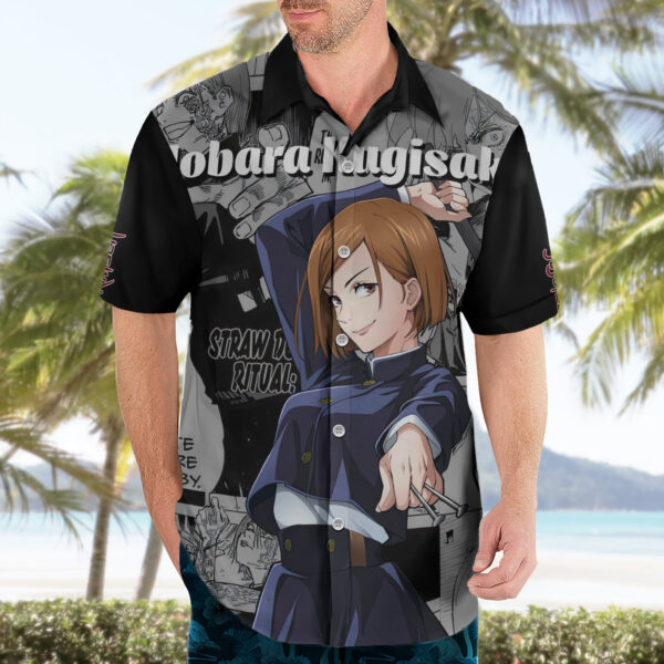 Chemise hawaïenne Nobara Kugisaki Manga Style - Maison Otaku – Image 3