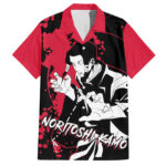 Chemise hawaïenne Noritoshi Kamo Jujutsu Kaisen Manga Style Art – Maison Otaku