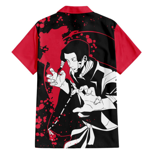 Chemise hawaïenne Noritoshi Kamo Jujutsu Kaisen Manga Style Art - Maison Otaku – Image 2