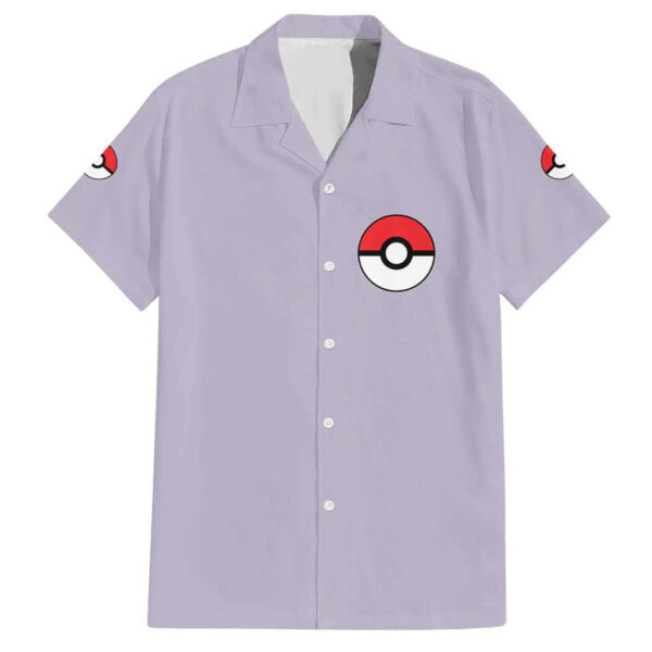 Chemise hawaïenne Pokémon type Normal Anime - Maison Otaku