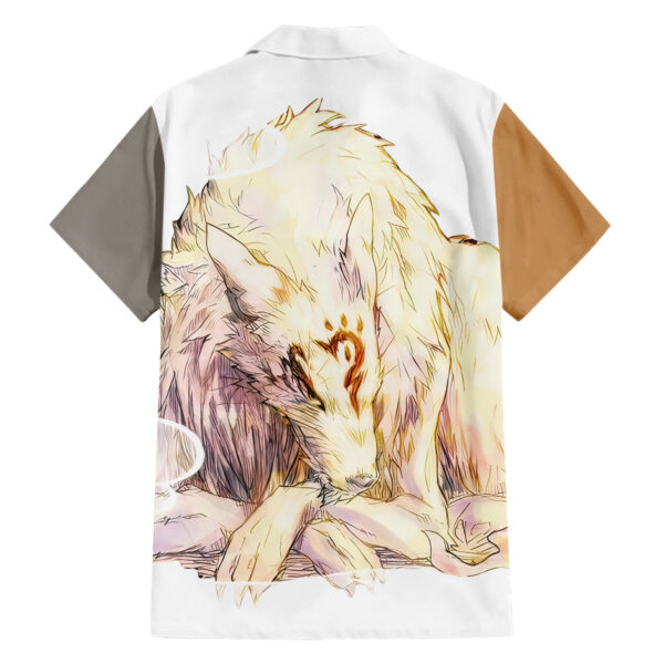 Chemise hawaïenne Nyanko Sensei Madara Natsume Yuujinchou Anime - Maison Otaku – Image 2