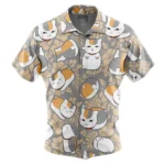 Chemise hawaïenne Nyanko-sensei Natsume’s Book of Friends – Maison Otaku