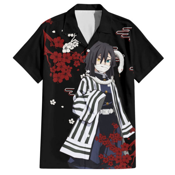Chemise hawaïenne Obanai Iguro style japonais - Maison Otaku