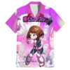 Chemise hawaïenne Ochako Uraraka Anime - Maison Otaku