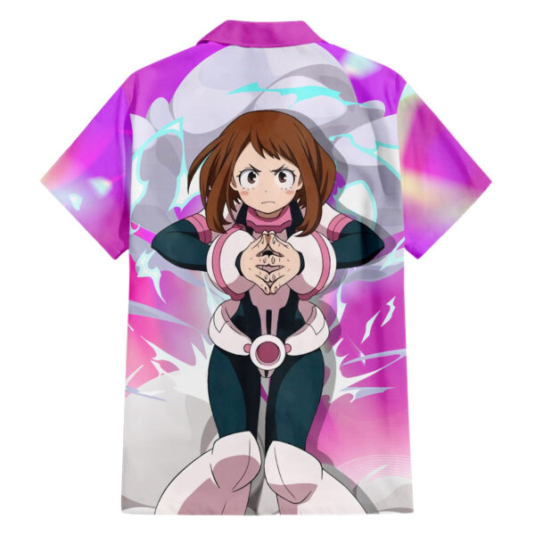 Chemise hawaïenne Ochako Uraraka Anime - Maison Otaku – Image 2