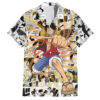 Chemise hawaïenne One Piece force flamboyante Luffy Anime Manga Mix - Maison Otaku