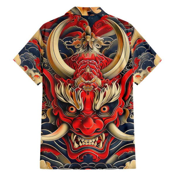 Chemise hawaïenne Oni art japonais - Maison Otaku – Image 2