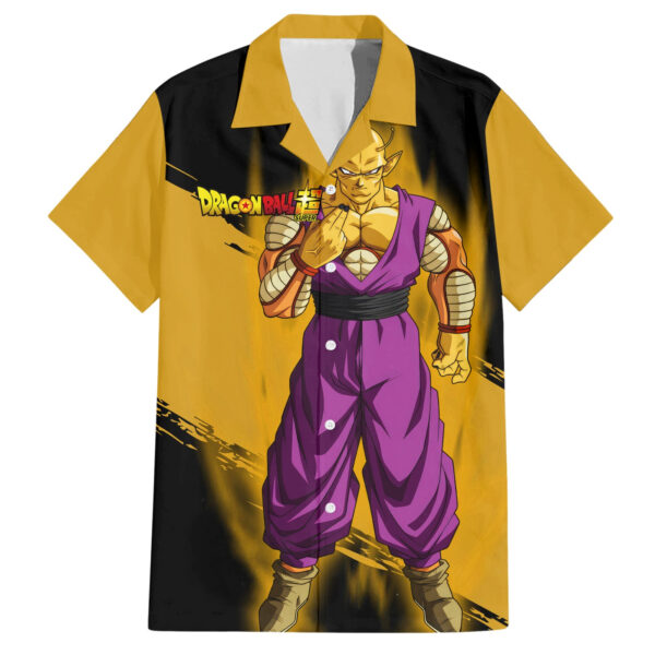 Chemise hawaïenne Orange Piccolo Super Anime - Maison Otaku