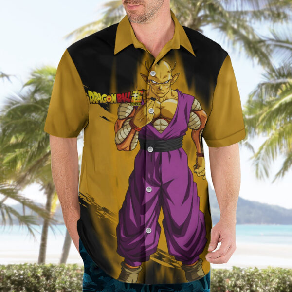 Chemise hawaïenne Orange Piccolo Super Anime - Maison Otaku – Image 3