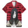 Chemise hawaïenne Orochimaru style manga Anime - Maison Otaku