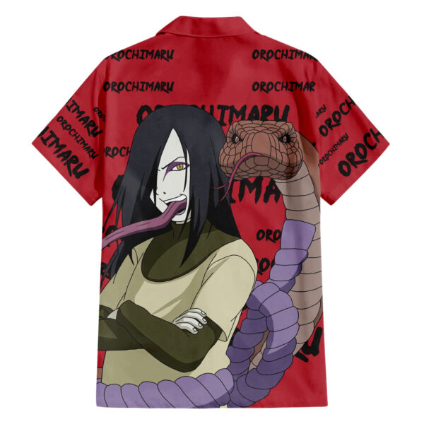 Chemise hawaïenne Orochimaru style manga Anime - Maison Otaku – Image 2