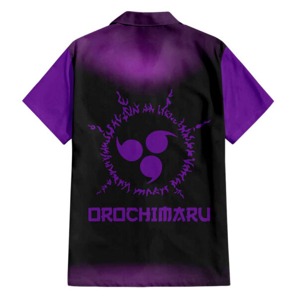 Chemise hawaïenne Orochimaru Naruto Anime - Maison Otaku – Image 2