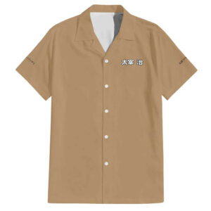 Chemise hawaïenne Osamu Dazai Bungou Stray Dogs Anime - Maison Otaku