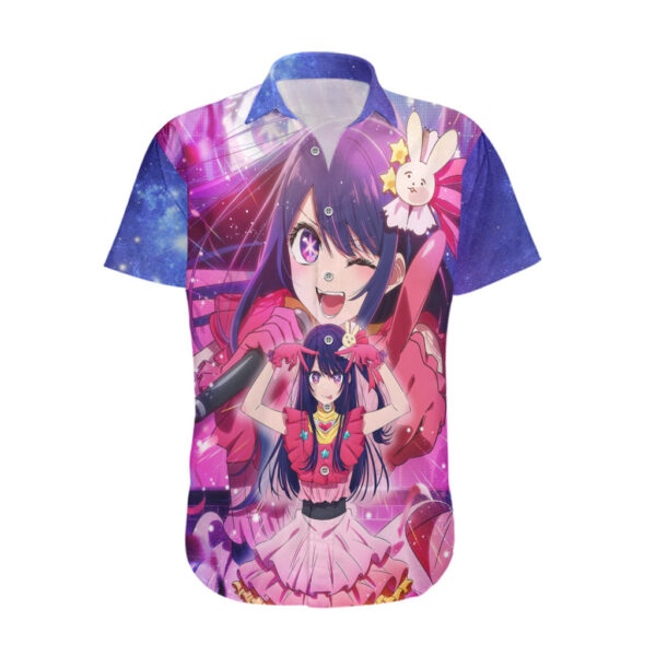 Chemise hawaïenne Oshi no Ko Anime Hoshino Ai On Stage - Maison Otaku – Image 3