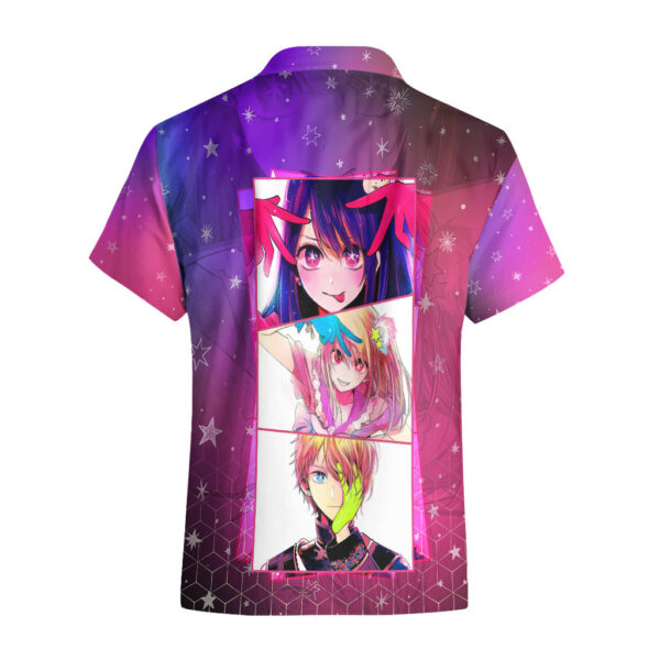 Chemise hawaïenne Oshi no Ko Anime Starry Eyes - Maison Otaku – Image 2