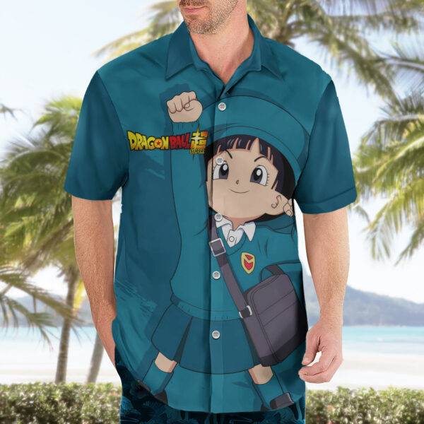 Chemise hawaïenne Pan Hoodie Super Dragon Ball - Maison Otaku – Image 3