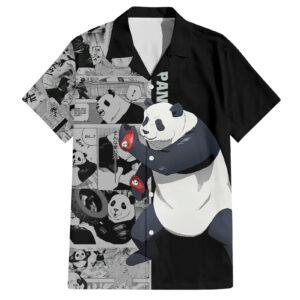 Chemise hawaïenne Panda Jujutsu Kaisen - Maison Otaku