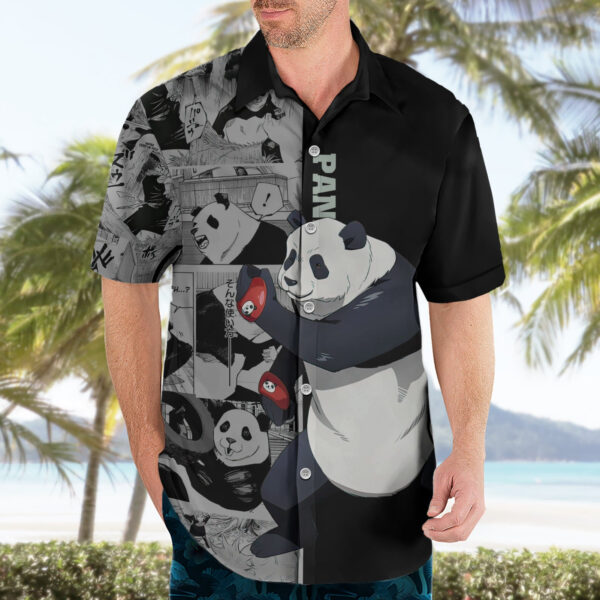 Chemise hawaïenne Panda Jujutsu Kaisen - Maison Otaku – Image 3