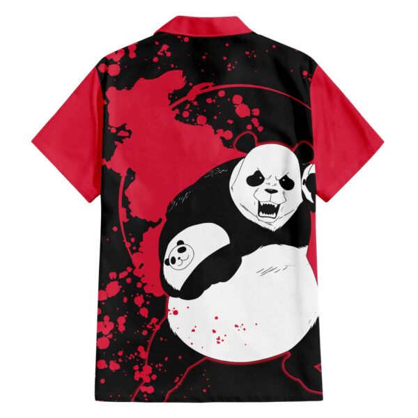 Chemise hawaïenne Panda Jujutsu Kaisen Manga Style Art - Maison Otaku – Image 2