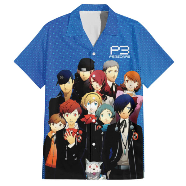 Chemise hawaïenne Persona 3 team Anime - Maison Otaku