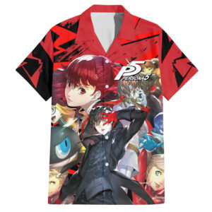 Chemise hawaïenne Persona 5 team - Maison Otaku