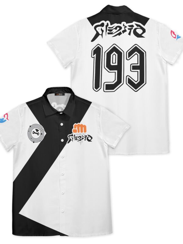 Chemise hawaïenne Uniforme Pokémon personnalisé combat - Maison Otaku