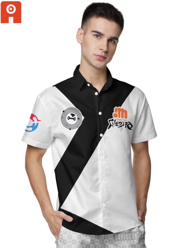 Chemise hawaïenne Uniforme Pokémon personnalisé combat - Maison Otaku – Image 3