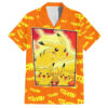 Chemise hawaïenne Pika Pika Chu Pokémon Anime - Maison Otaku