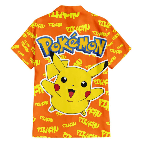 Chemise hawaïenne Pika Pika Chu Pokémon Anime - Maison Otaku – Image 2