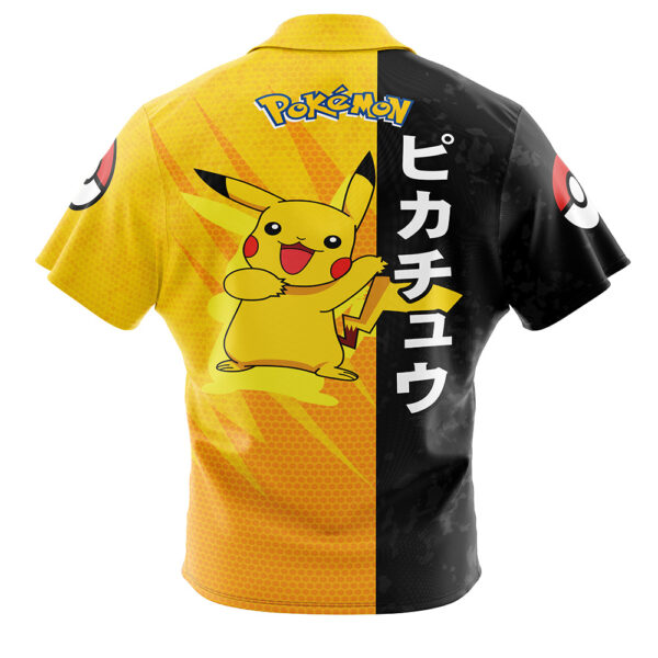 Chemise hawaïenne Attaque Pikachu Pokémon - Maison Otaku – Image 2