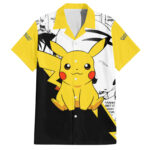 Chemise hawaïenne Pikachu Pokémon Anime Mix Manga – Maison Otaku