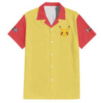 Chemise hawaïenne Pikachu Pokémon Anime – Maison Otaku