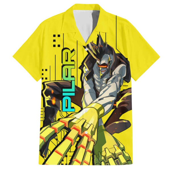 Chemise hawaïenne Pilar Cyberpunk Edgerunners Anime - Maison Otaku