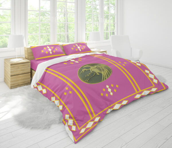 Housse De Couette Ranger Rose Ninjetti Power Rangers Parure de lit Ensemble De Literie – Image 2