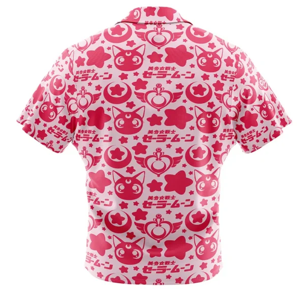 Chemise hawaïenne Sailor Moon Rose - Maison Otaku – Image 2