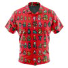 Chemise hawaïenne Pixel Smash Super Smash Bros - Maison Otaku