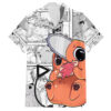 Chemise hawaïenne Pochita Mix Manga - Maison Otaku