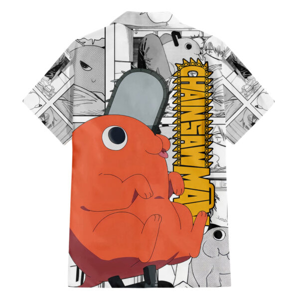 Chemise hawaïenne Pochita Mix Manga - Maison Otaku – Image 2
