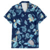 Chemise hawaïenne Pokémon Water Type plongée profonde - Maison Otaku