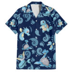 Chemise hawaïenne Pokémon Water Type plongée profonde – Maison Otaku