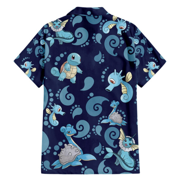 Chemise hawaïenne Pokémon Water Type plongée profonde - Maison Otaku – Image 2