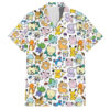 Chemise hawaïenne Pokémon Motif Anime - Maison Otaku