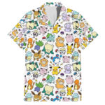 Chemise hawaïenne Pokémon Motif Anime – Maison Otaku