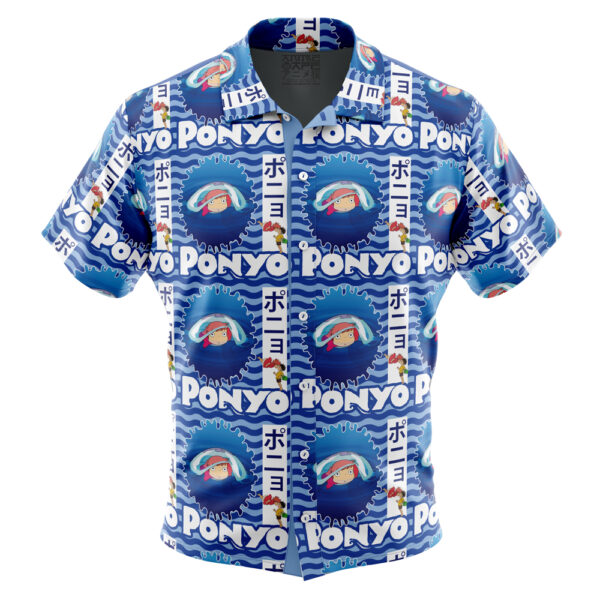 Chemise hawaïenne Ponyo Studio Ghibli - Maison Otaku