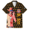 Chemise hawaïenne Portgas D. Ace One Piece Poing de feu Anime - Maison Otaku