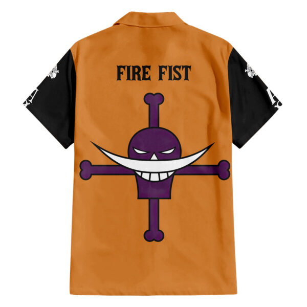 Chemise hawaïenne Portgas D. Ace One Piece - Maison Otaku – Image 2