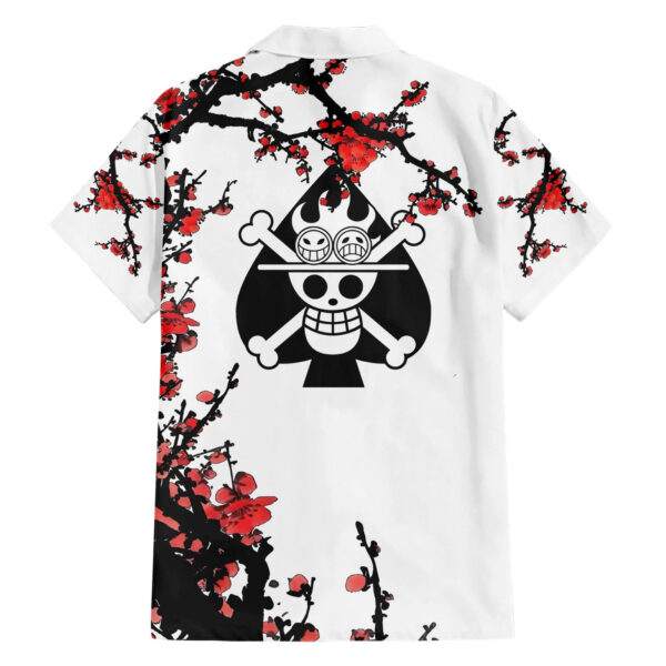 Chemise hawaïenne Portgas D. Ace Style japonais One Piece Anime - Maison Otaku – Image 2