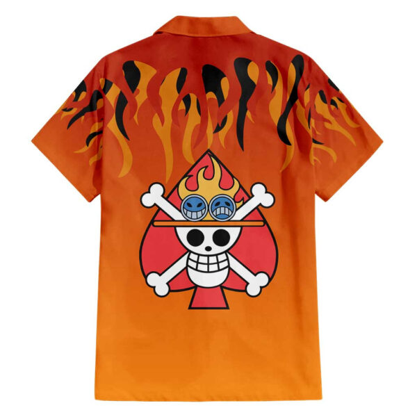 Chemise hawaïenne Portgas D. Ace One Piece Anime - Maison Otaku – Image 2
