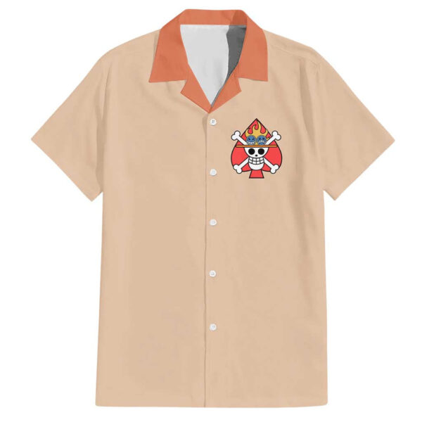 Chemise hawaïenne Portgas D. Ace One Piece uniforme Anime - Maison Otaku